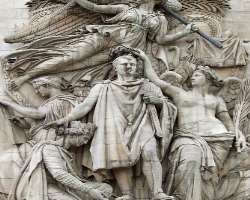 It is sad to say that Napoleon who is credited for the famous monument was not lucky enough to see the complete building as he died fifteen years befo